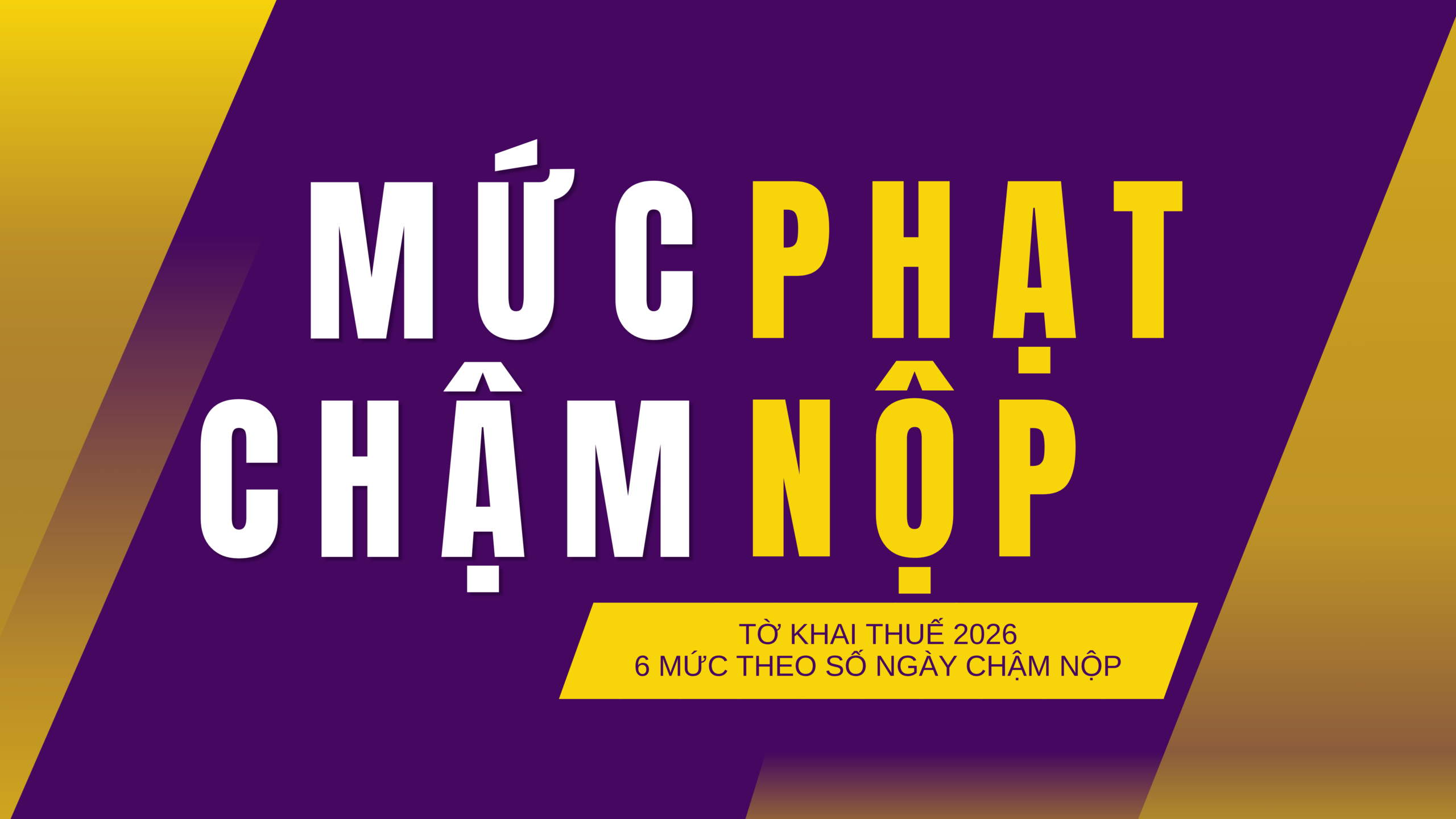 Mức phạt chậm nộp