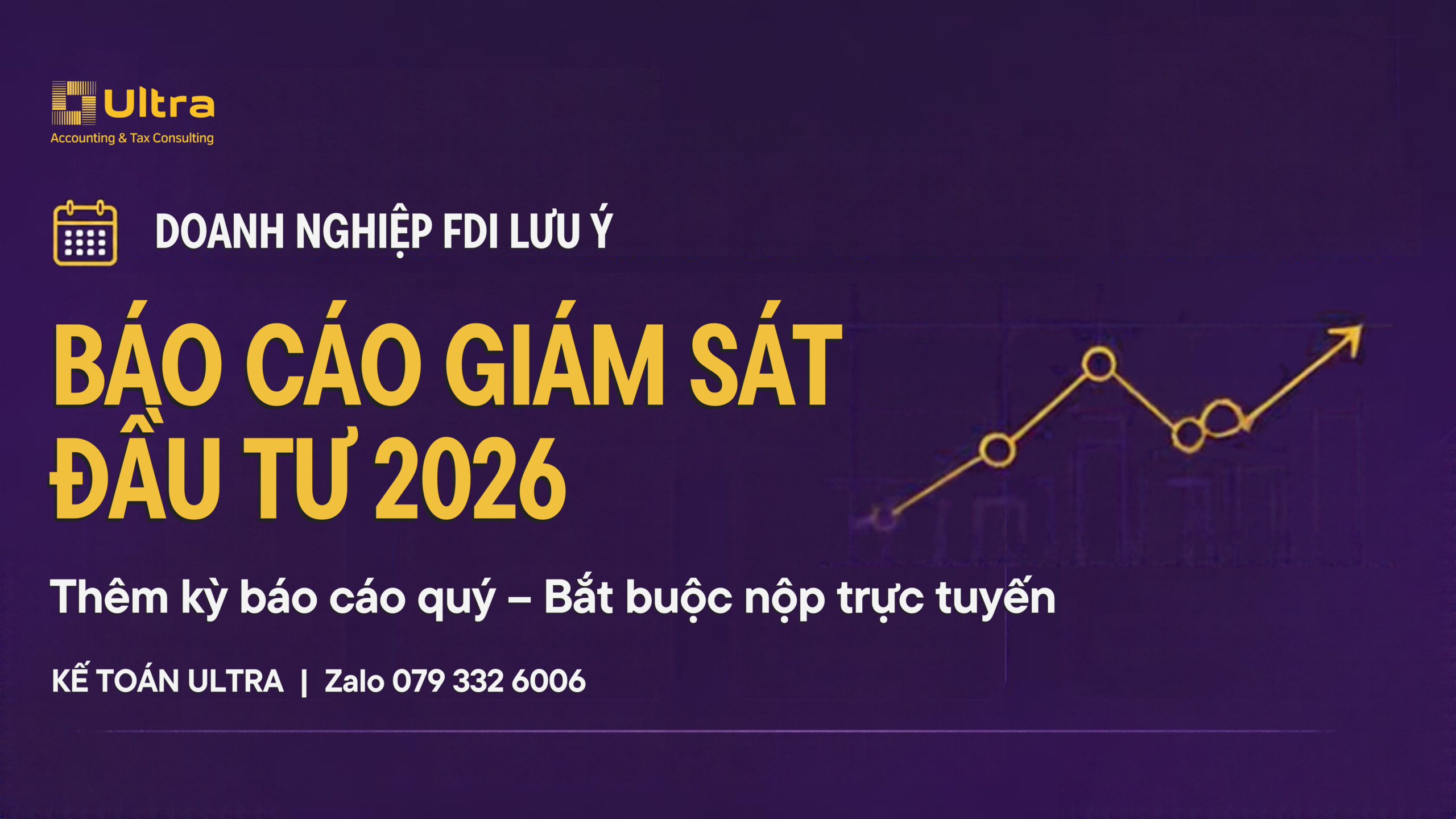 Báo cáo giám sát đầu tư 2026 của doanh nghiệp FDI